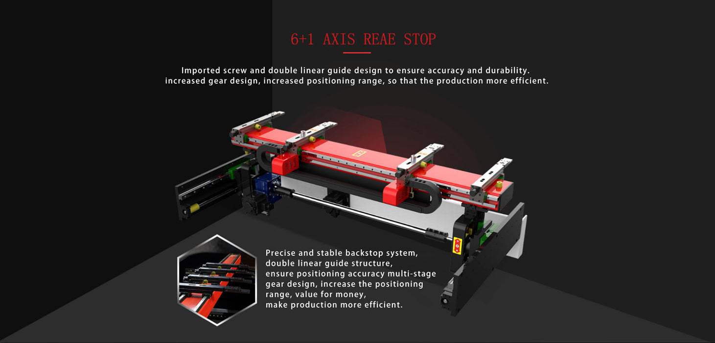 RAGOS Down-acting hybrid CNC press brake  HG Series 3200mm